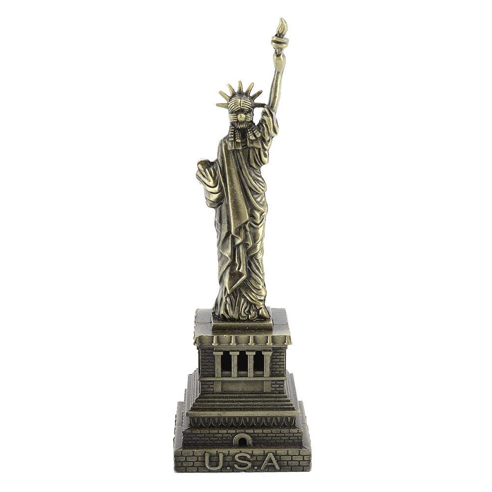 Leylor Trwała Statua Wolności Model Statua Wolności Metaliczna Statua Wolności Figurka na pamiątki