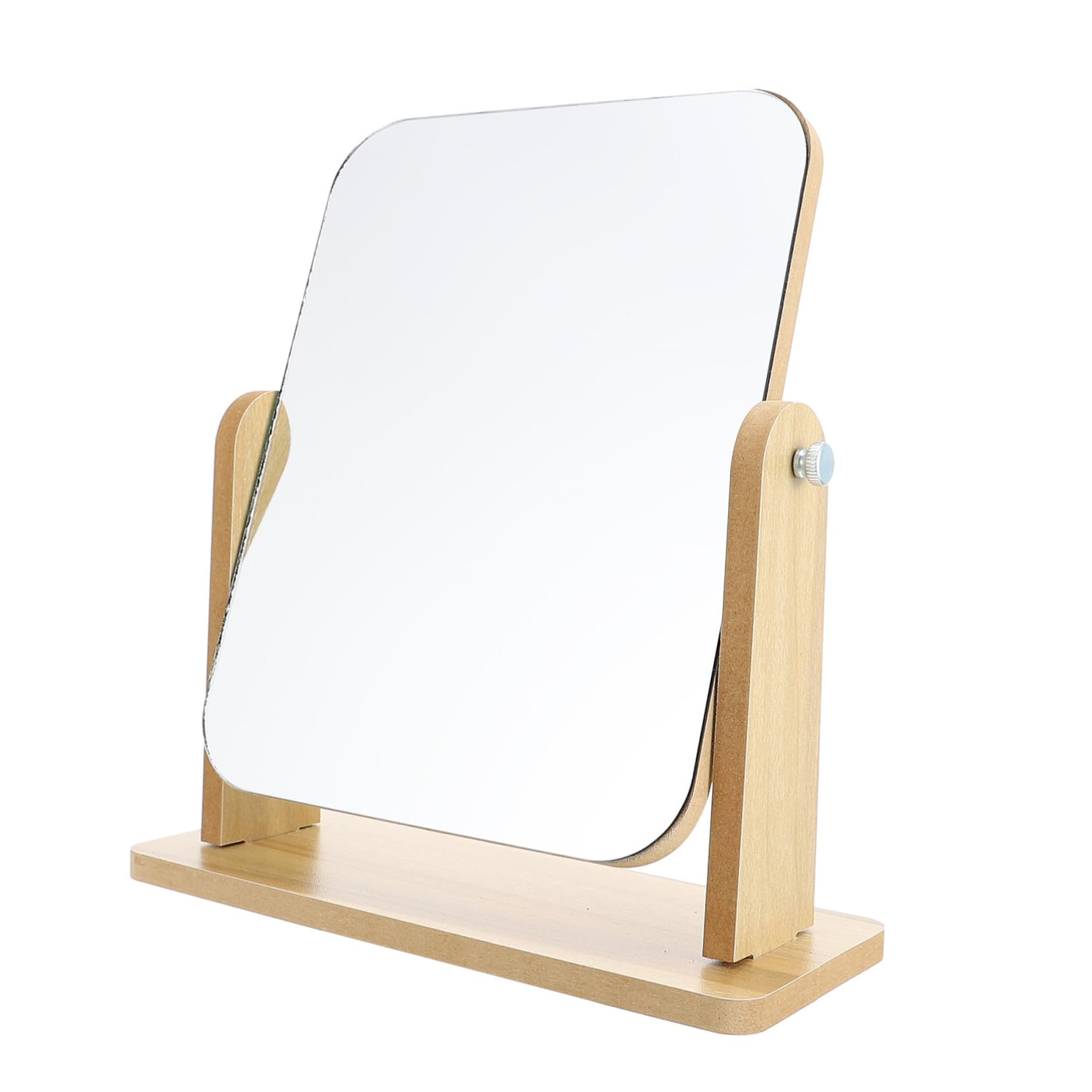 Miroir de Maquillage Pivotant sur Pied pour Éviter les Mauvais Angles de Vue
