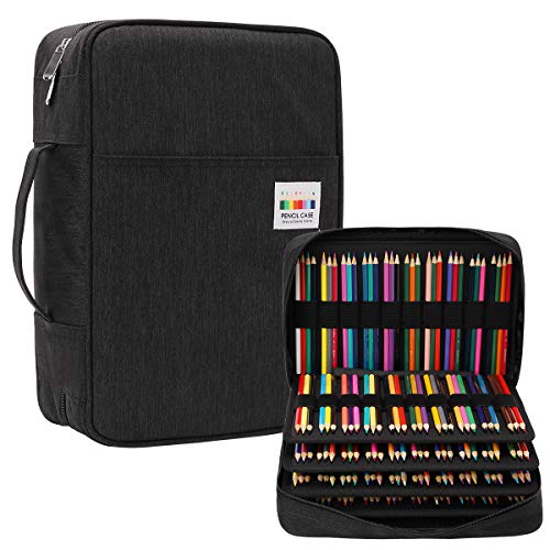 JAKAGO 304 Slots Pencil Case Large Capacity Gel Pen Case, Multi-Functional Organizer for Colore…