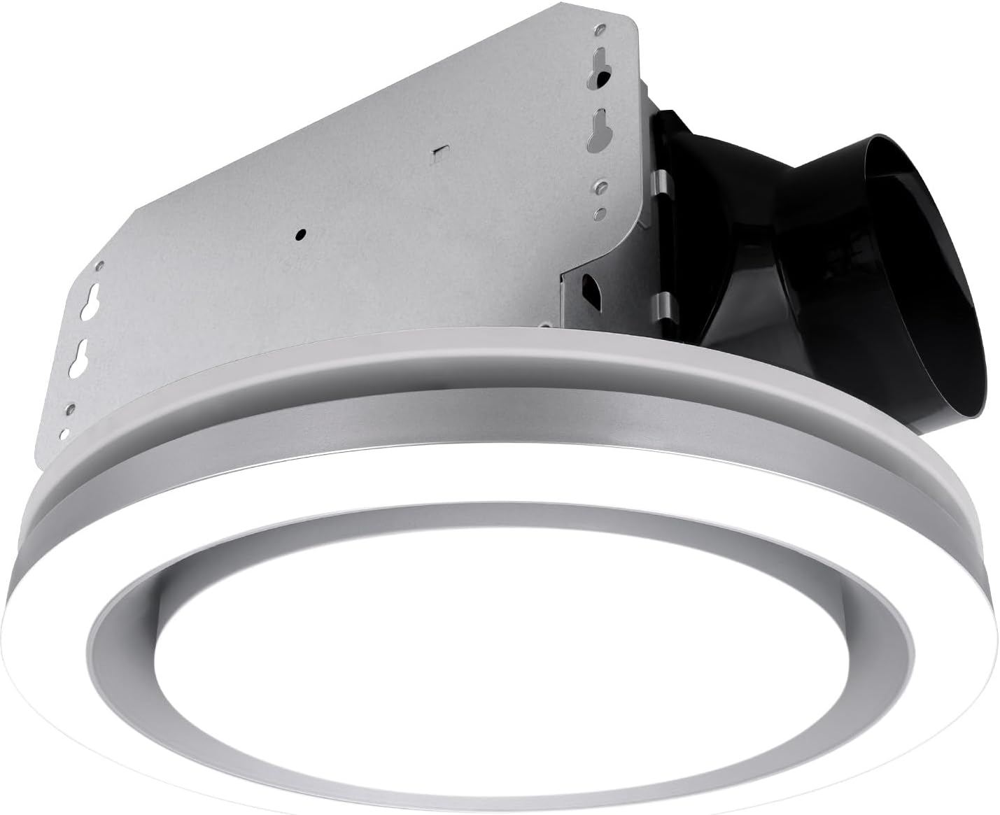 Utilitech 2Sone 80CFM Brushed Nickel Bathroom Fan