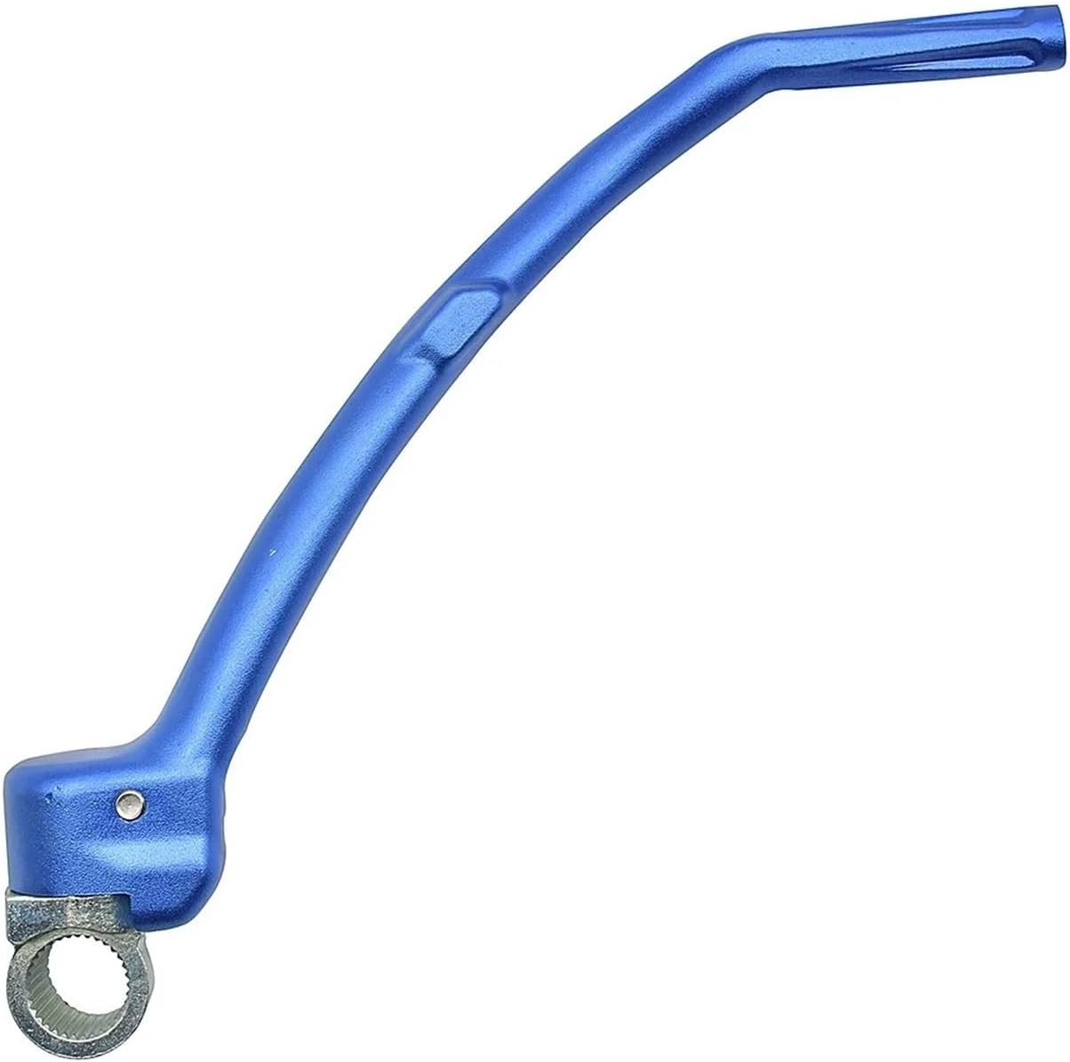 Motorcycle Forged Kick Start Starter Lever Pedal Compatible With Yamaha YZ250F YZ450F YZ250FX YZ450FX WR250F WR450F YZ125 YZ250 YZ250X Parts(204 Blue Style)