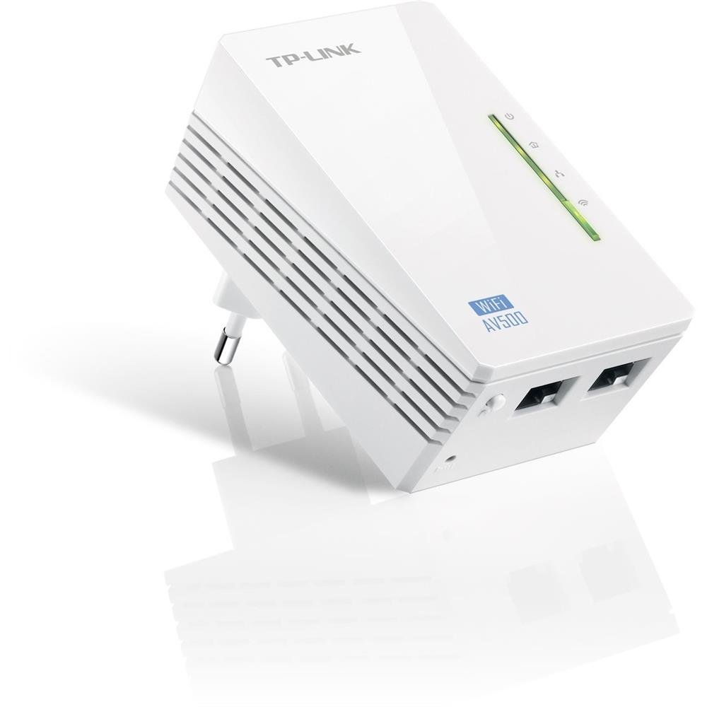 TP-Link TP-Link TL-WPA4220 Powerline WiFi Extender AV600Mbps e Wi-Fi 300Mbps, Homeplug AV2, Porte Ethernet, Plug & Play, Tecnologia Powerline Avanzata, Facile Gestione, Solo Extender