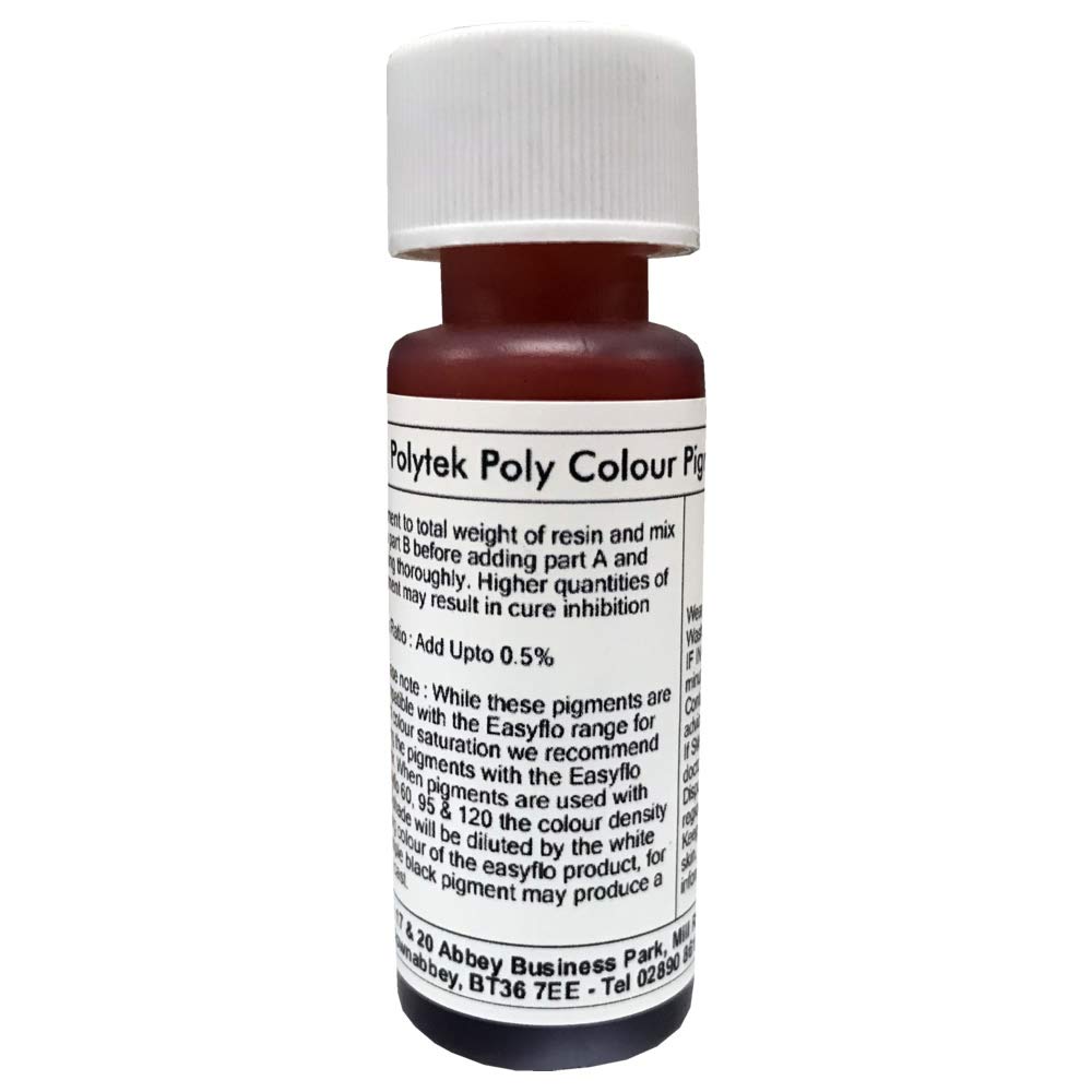 Polytek Polycolor Dye / Pigment - Yellow 20g Polycolour