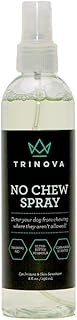 TriNova No Chew Spray - Made in USA, Anti Chew Ultra Bitter Spray Deterrent for Pets, Dogs & Puppies, Cinnamon Scented, Discourages Chewing