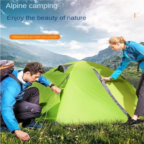Carpa de camping doble ligera y espaciosa para exteriores miniatura 5