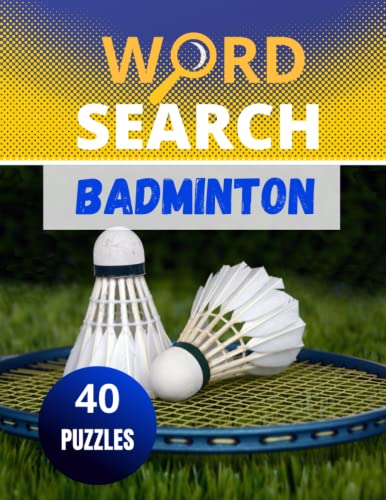 Independently Published Word Search, Bella Badminton Word Search: Large Print Challenging Activity Book Puzzles For Adults Men cover