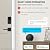 Kwikset Halo Wi-Fi Smart Lock, Keyless Entry Front Door Touchscreen Deadbolt, App Control, Grade AAA Certified, Easy Install No Hub, Venetian Bronze Finish