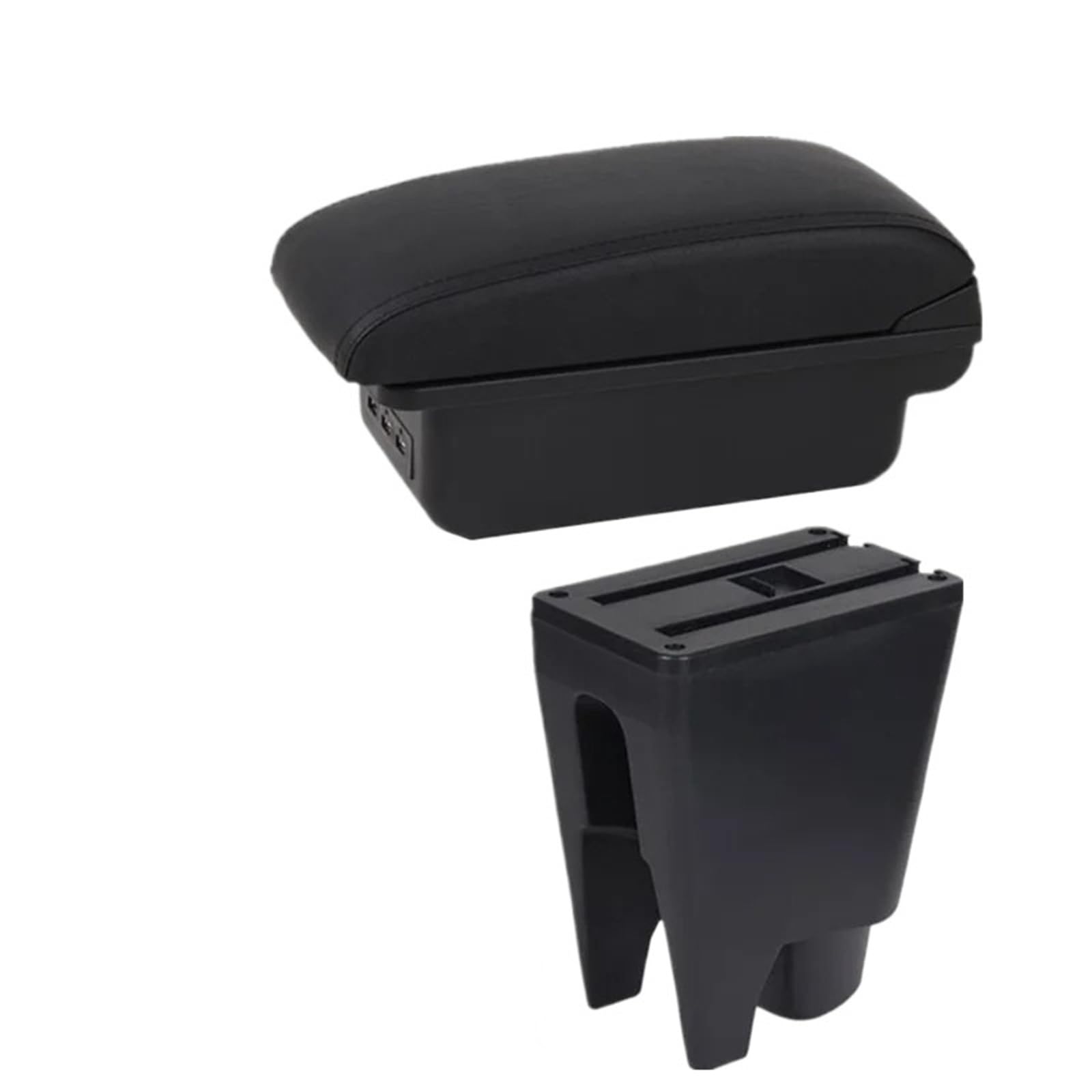 JMOLXURI Car Armrest Box For Toyota For Aygo BJ Armrest Box Center Console