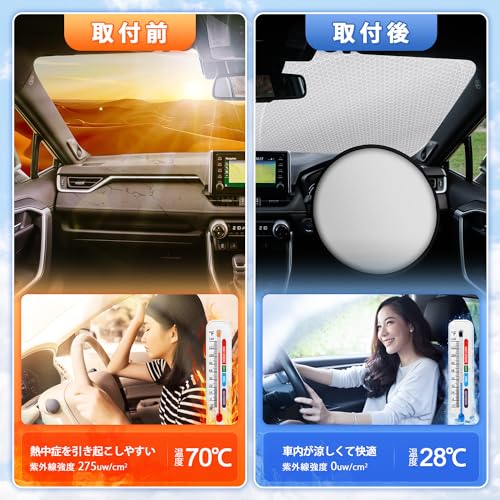 J-PREMIS トヨタ ハリアー 80系 フロントガラス サンシェード