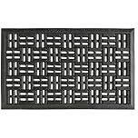 Lifestyle comfort ltd LSC Rubber Door Mat Heavy Duty Non-Slip Door Mats Outdoor Anti Fatigue Dirt Scrapper Floor Mat For Entrance, Backdoor, Patio And Lawn Outdoor Mat BRICK 45 X 75 CM (PACK OF 1)