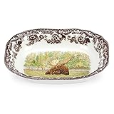 Spode Woodland Majestic Moose Open Vegetable Dish