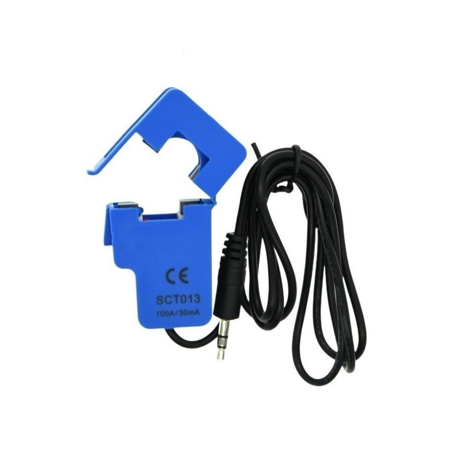ChuFort SCT013 Sensore di corrente CA trasformatore di corrente a nucleo diviso 5A-100A(5A 1V,10PCS)
