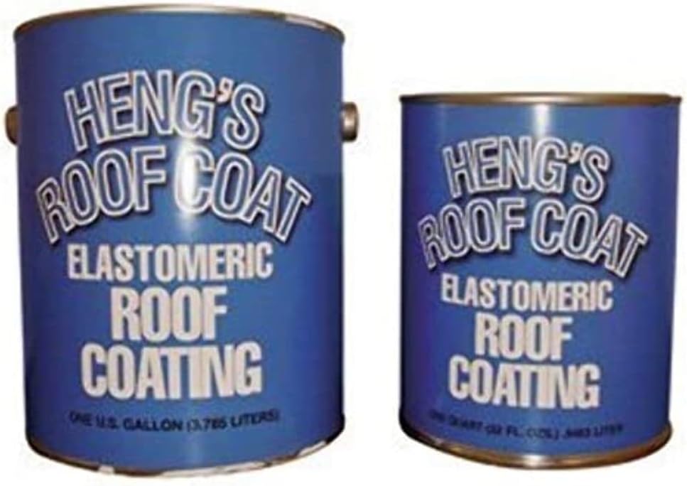 HENG'S INDUSTRIES - 471284 Elastometric Roof Coating - 1 Gallon