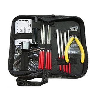 SHUIYUE 15pcs Outils de Soins de la Guitare réparation kit de Maintenance de Maintenance Set Outils de réparation de… - Les Beatles, Paul McCartney, John Lennon, RIngo Starr, George Harrison