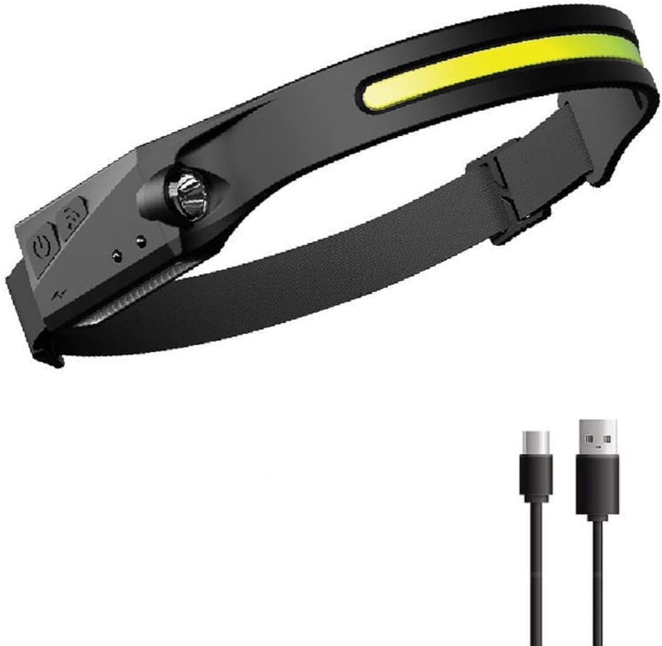 Calyrex LED Headlamp Rechargeable Flashlight for Adults Camping Essentials Backpacking Lights Headband Lamp 5 Light Modes Hiking Gear Must Haves (B0CPXXHYCS) Amazon Price History, Amazon Price Tracker