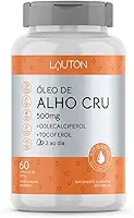 Oleo De Alho Cru 500mg 60 Capsulas | Lauton Nutrition