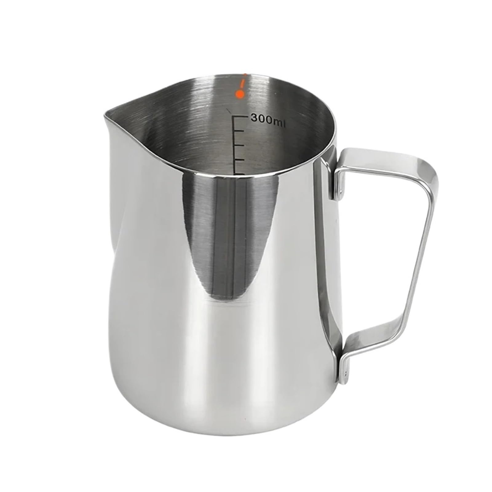 Pichet café en inox de 350ml pour réussir votre mousse de lait matinale à la maison