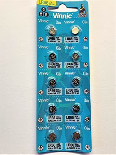 Baterías botón Vinnic L626-C10-Ag4 paquete 10 celdas miniatura 1