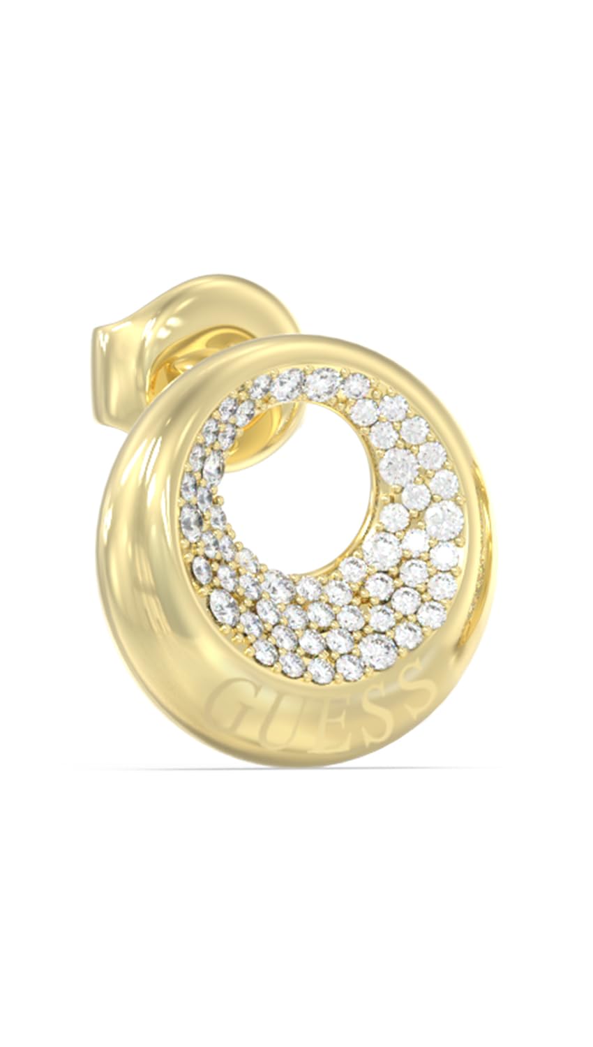 Guess Damen-Ohrringe Luna Gocce Gold
