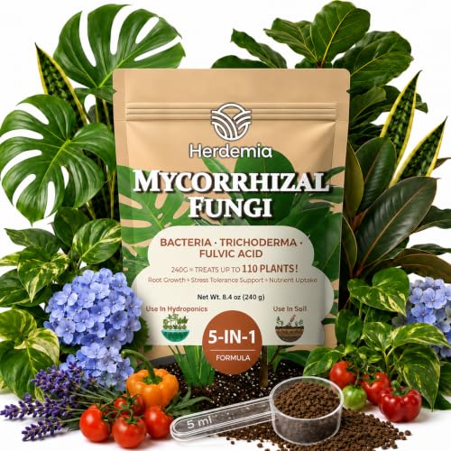 Mycorrhizal Fungi Inoculant with Trichoderma & Bacillus Subtilis,...