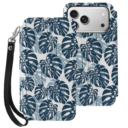 iphone 17用 ケース 葉柄 手帳型 と互換性のある カード収納 いphone17用 カバー 手帳型 Puレザー 横置きスタンド機能 折りたたみ スマホケース スタンド付き アイフォン 17用 ケース 内蔵マグネット 開閉式 財布型 軽量 薄型 耐衝