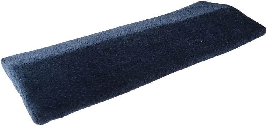 Ergonomic Memory Foam Lumbar Support Wedge Pillow - Relieve Hip Knee Spine Joint Pain, Align Sciatica, Perfect for Office Workers, Pregnancy Women, and Seniors, Gray