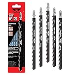 5 x TopsTools JSTT744D T744D 180mm Jigsaw Blades Designed for Long Clean Straight and Fast Cuts in Wood
