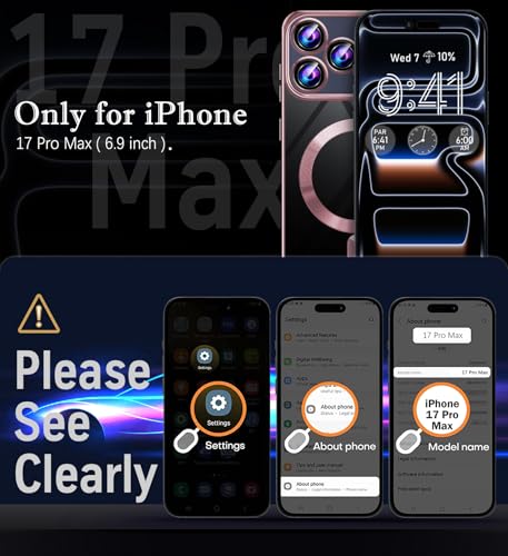 Coque iPhone 17 Pro Max compatible MagSafe chargeur induction - 7