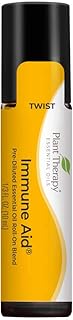 Plant Therapy Immune Aid Essential Oil Blend 10 mL (1/3 oz) 100% Pure, Pre-Diluted Roll On, Therapeutic Grade