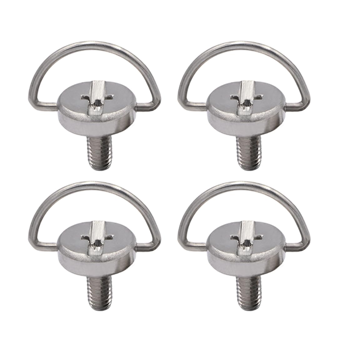Lot De 2 Adaptateurs 1/4" En Aluminium - Compatible Fixation GoPro, Insta360, Sony, SJCAM, Xiaomi Et Autres - 9