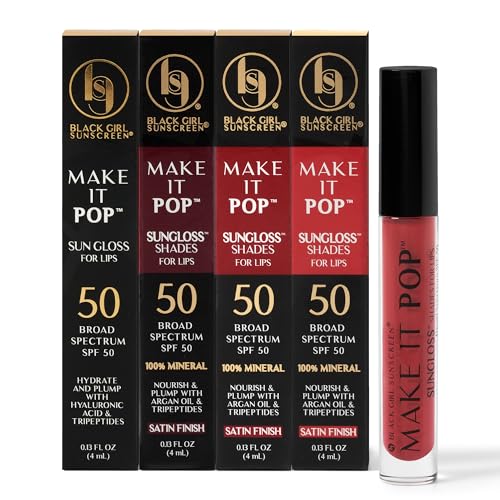 Black Girl Sunscreen Make It Pop Sungloss & Sungloss Shades ...