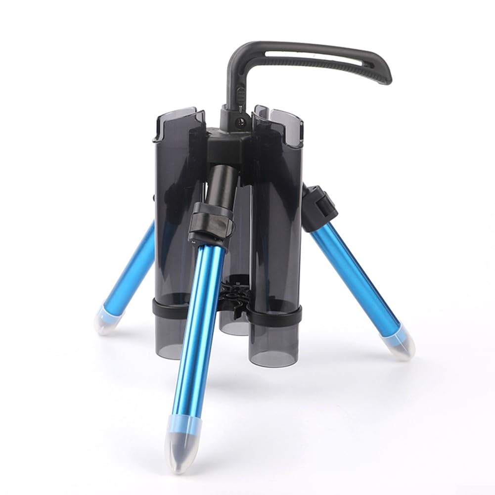 Support de trépied pliable réglable pour canne à pêche