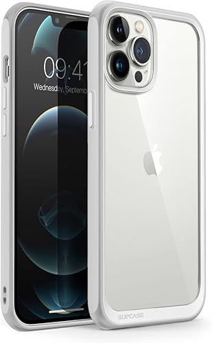 Miniatura 9 de Funda protectora híbrida SUPCASE, premium, transparente, para iPhone 13 Pro (de 2021), 6.1 pulgadas, estilo de uso rudo (color negro)