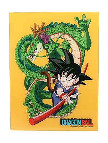 sd toys Poster Cristal Kid Goku And Shenron Glass Poster 30X40 Dragon Ball Official Merchandising