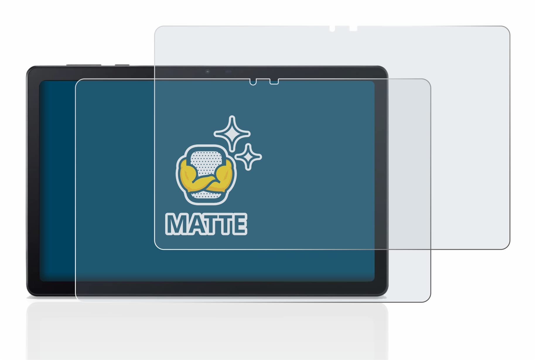 BROTECT AirGlass Schermbeschermer Voor Acer Iconia Tab P10 – Hybride Glas Met 9H-hardheid, Ultradun, Antivingerafdruk En Bubbelvrij Aanbrengen – Made In Germany