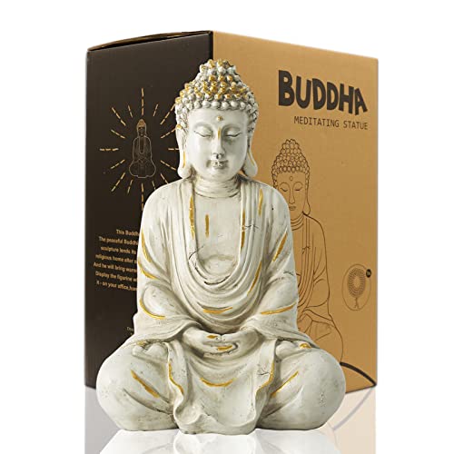 Yeomoo Meditation Buddha Figur Gartendeko für Draußen – Zen Buddha...