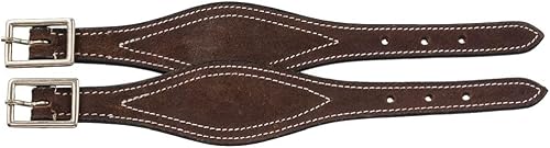 Tough 1 Estribo en forma Hobble Straps 12in Dark Rou