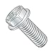 1/4-20 x 5/8" Machine Screws/Combo/Hex Washer Head/Steel/Zinc (Carton: 3,000 pcs)
