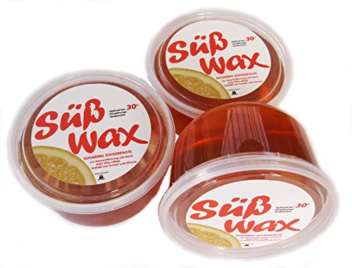 2000g Süß Wax pate de sucre 30° pour epilation a la main sans bandes de mollerons,optimale a 30° de temperature Cover