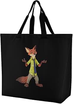 【新品未使用】 ズートピア ニックワイルド トートバッグ Amazon | ズートピア ニック・ワイルド 買い物袋 大容量