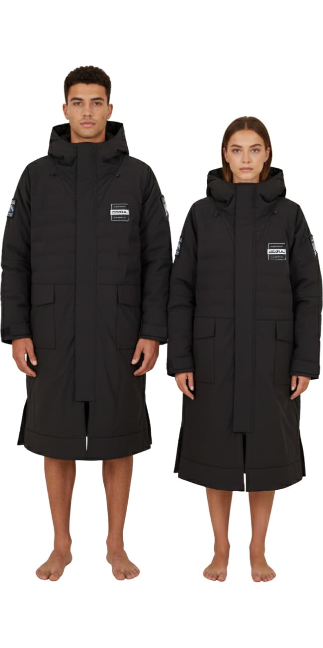 GUL 2026 Revorobe Fusion Bata Cambiador Manga Larga AC0149-C6 - Black/Black