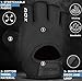 RDX Weight Lifting Gloves Gym Fitness Workout, Anti Slip Palm Protection Half Finger Exercise Glove for Powerlifting Deadlifting Bodybuilding Calisthenics Cycling Rowing Climbing Training, Men Women