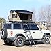 Naturnest Orion Mini Hardshell Rooftop Tent for Car Camping, SUV Tent with LED Light, Easy Ladder and Durable ABS Shell, Weatherproof and Comfortable Design for Jeep, Truck (Basic Model)