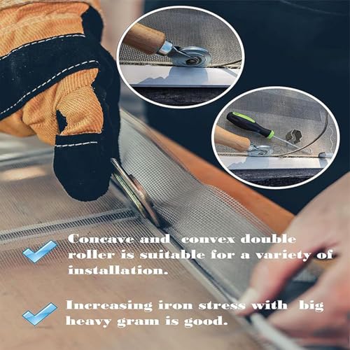 Kit de reemplazo para mosquiteras de ventanas, ideal para proteger tu porche, piscina y hogar 6