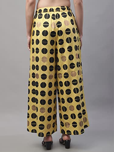 Image of Pistaa's Women's Regular Fit High Rise Palazzo
