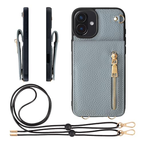 HANATORA for iPhone 16Plus �P�[�X �{�v �X�}�z�P�[�X �X�}�z�V�����_�[ �J�[�h�|�P�b�g �X�^���h �V�����_�[�X�g���b�v �t�� �V�������N�J�[�t���U�[ �R�C���P�[�X ���K���� �u���[�O���[ SCPGGZ-16Plus-BlueGr