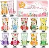Set de 12 Crema de Manos para Mujeres, Mini Loción de Manos Tamaño Viaje | Crema Hidratante para Manos Secas y Agrietadas, Regalos para Maestros, Graduación, Cumpleaños, Damas de Honor, Favores para Fiestas, Suavizante 2