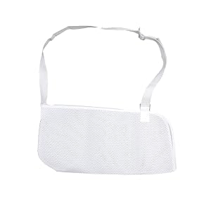 VALICLUD Triangular Fixing Belt Mesh Broken Forearm Support Injury Sling Adjustable Shoulder Posture Braces Arm Strap for Arms