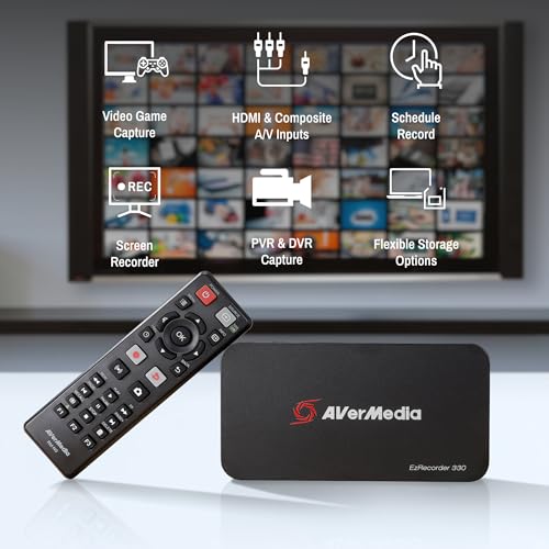 Enregistreur de Planification AVerMedia EZRecorder 330G Installation Facile - 5