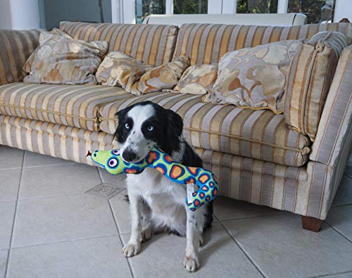Brinquedo Fatcat StraPPing Yankers Cobra para Cães, Amarelo